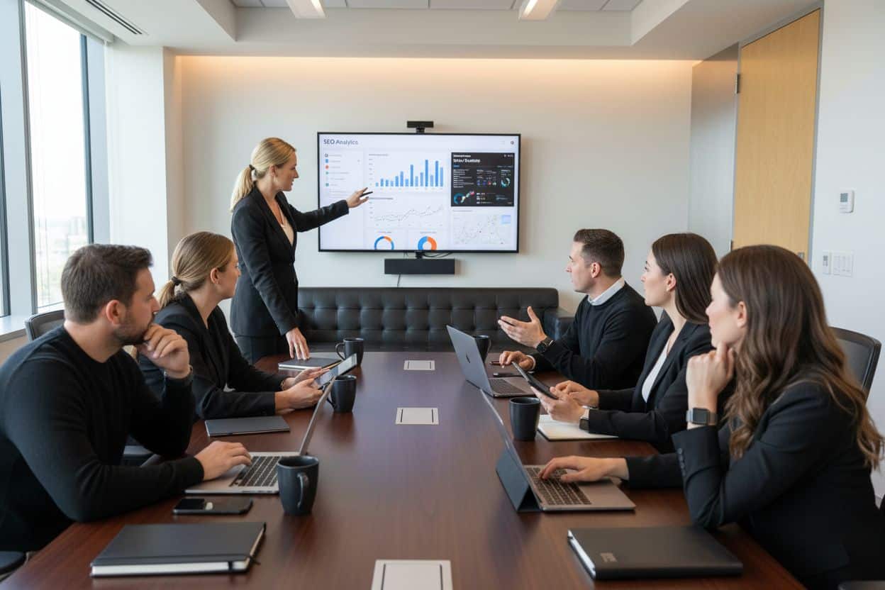 law firm seo strategy teamwork